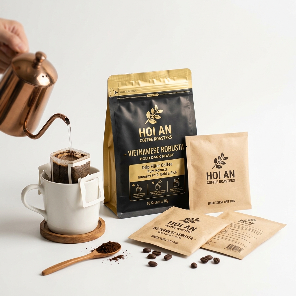 Cà phê Robusta túi lọc